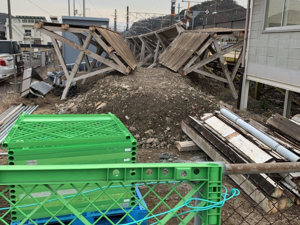 駅工事