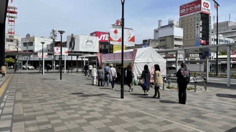 福山駅前臨時ＰＣＲスポット