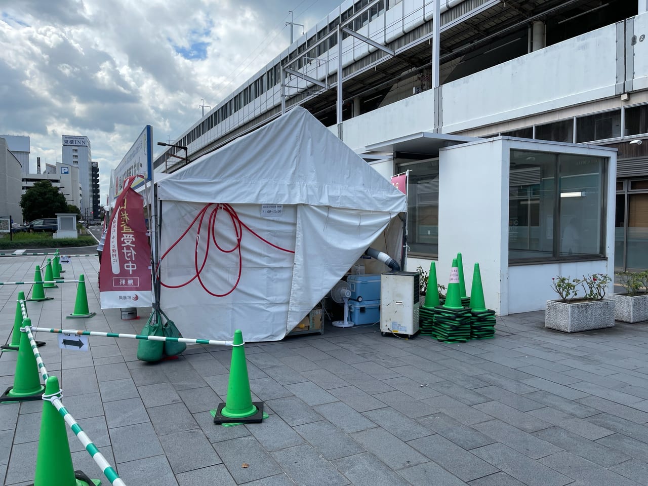 福山駅前PCR臨時スポット