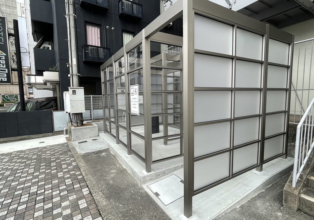福山市三之丸喫煙所