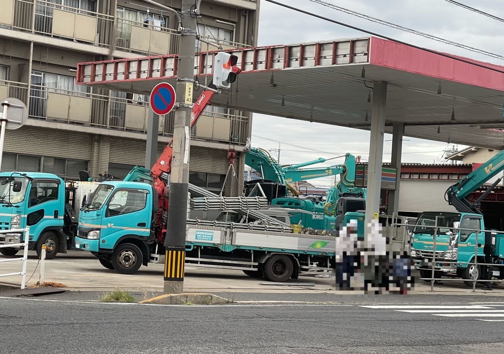 出光港町SS