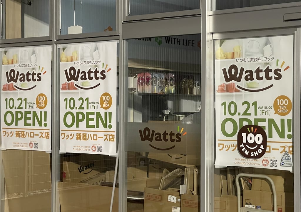 ワッツ新涯ハローズ店