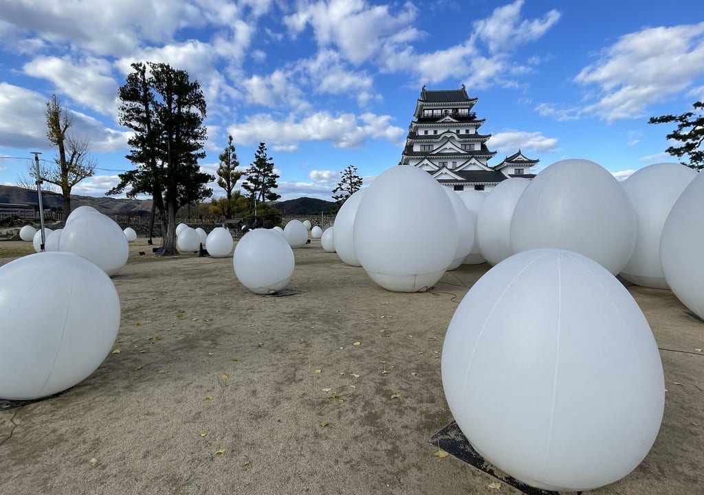 チームラボ 福山城 光の祭