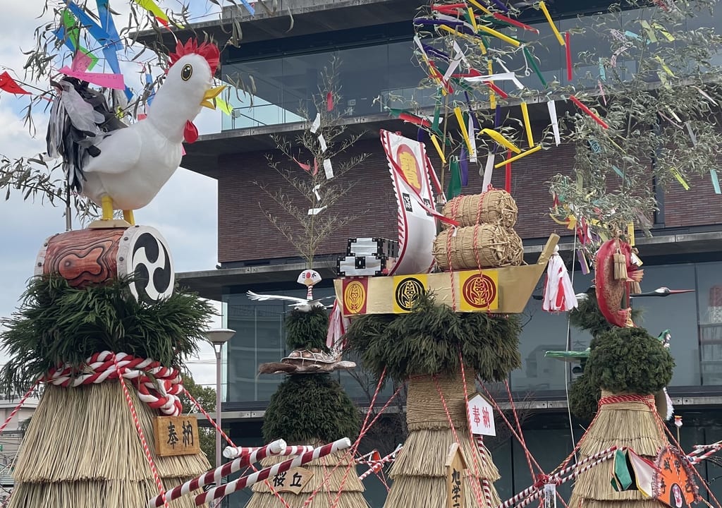 福山城築城400年記念 時代行列・福山とんど祭り