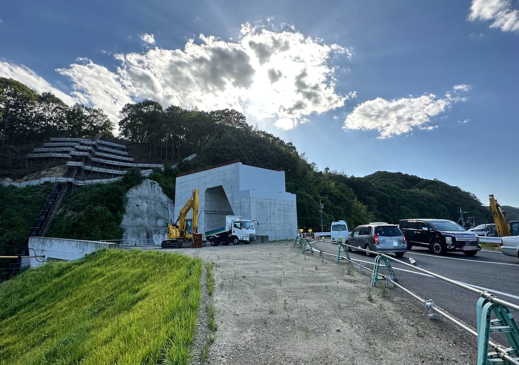 福山沼隈線道路改良工事