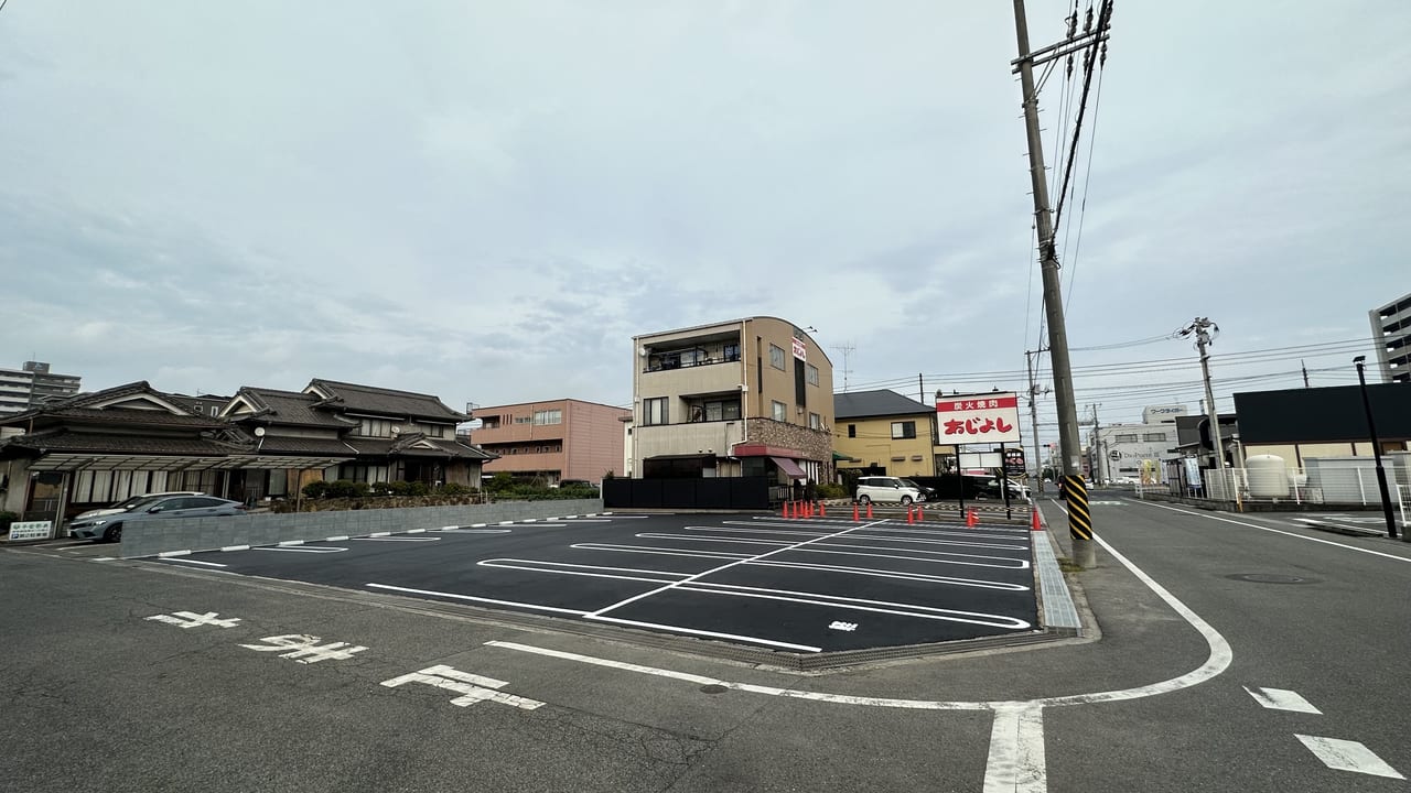 陣屋 駐車場