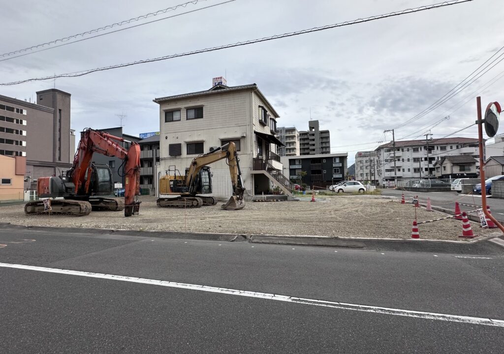 「ヨッサンラーメン」の旧店舗跡地