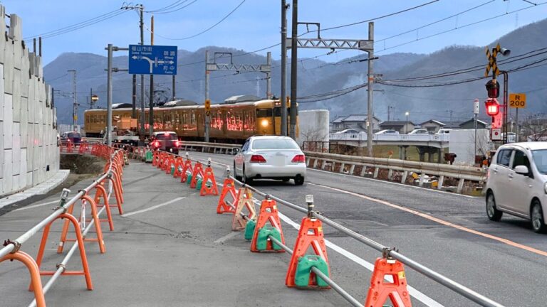 加茂福山線道路改良工事